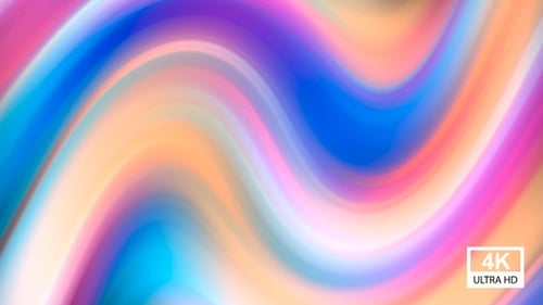 Abstract Gradient Multicolor Background 4K