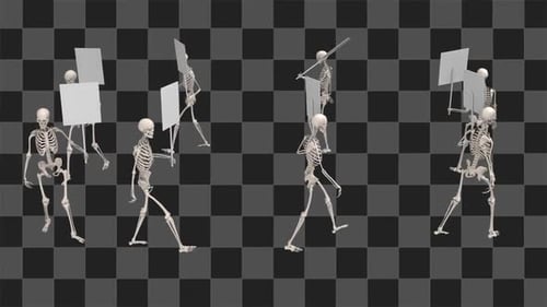 Sleketon Protesters Rally Loop