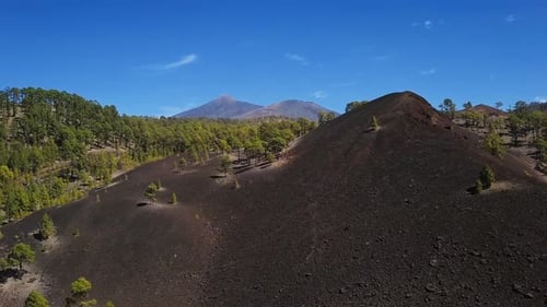 Aerial View of Teide Caldera, Tenerife