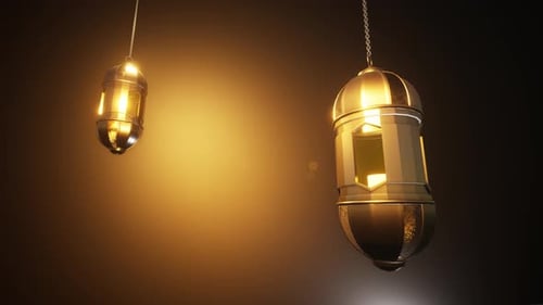 Hintergrund der Ramadan-Laterne