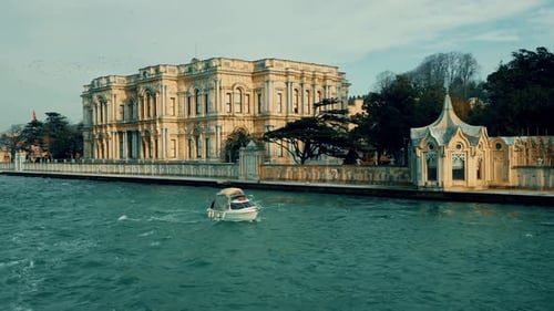 Palais vintage de Dolmabahçe à Istanbul - Turquie