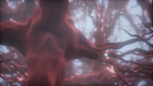 Abstract Neural Network Animation with Synaptic Pulses