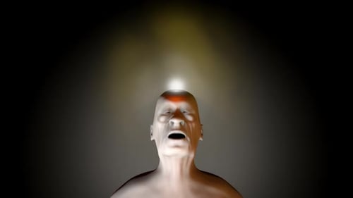 the soul leaving a dead old body upon death