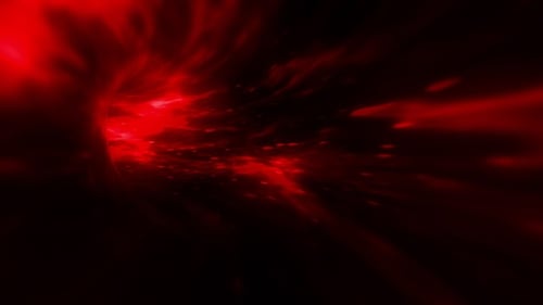 Red Tunnel Background