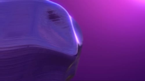Abstract Fluid Purple Wave Motion Background