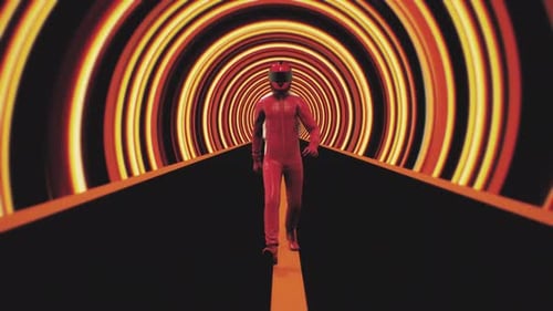 Old Driver Colorful Walk DJ Loop