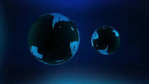 News-Hintergrund Blau