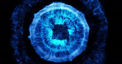 Energy Wave Pulsating in a loop.