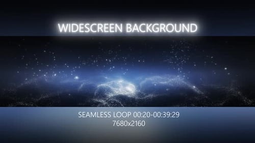 Night Snow Over Abstract Mountain Background