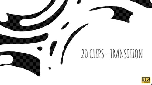 Colorful Fluid Cartoon Transitions Pack