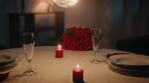 Romantic Table for Valentine's Day