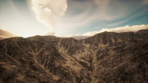 Mountain Landscape in High Altitude