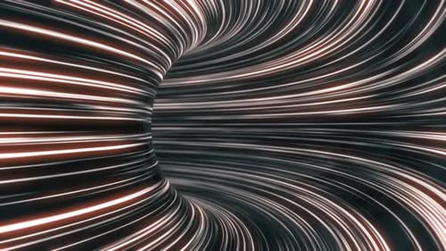 Futuristic Speed Tunnel