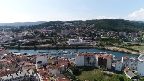 Pontevedra, Galicien, Spanien