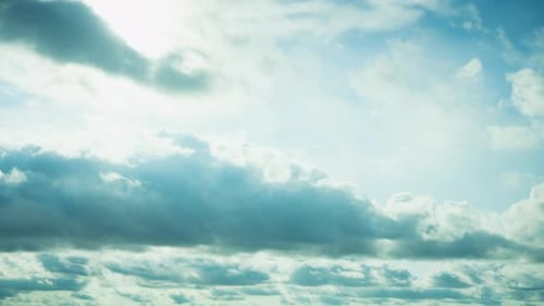 Clouds Moving Across the Sky During the Day