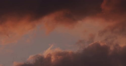 Red Orange Sunset Sky