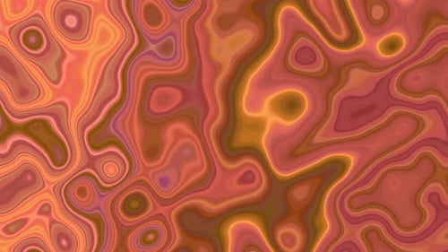 Abstract Fluid Plasma Waves Seamless Loop Background