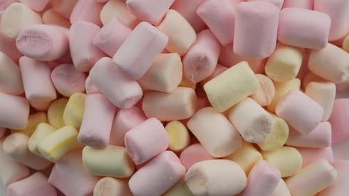 bunte Marshmallows Candy