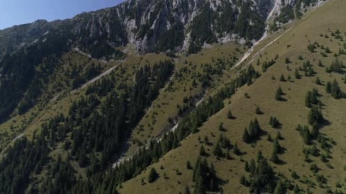 Mountain Landscape Aerial View