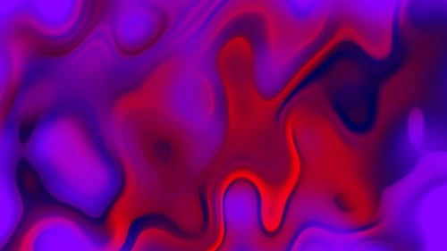 Vibrant Abstract Fluid Gradient Loop Background Animation