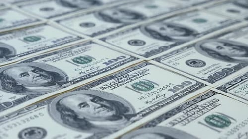 American dollar. Money