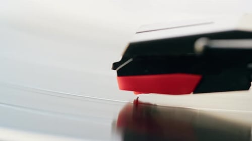 Vinyl Record Closeup