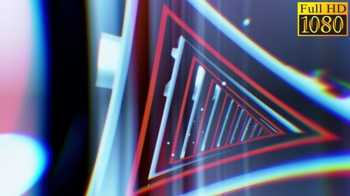 Geometric Tunnel Vj Loops V2