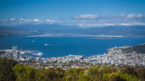 Wellington city timelapse