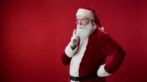 Grumpy Santa Claus