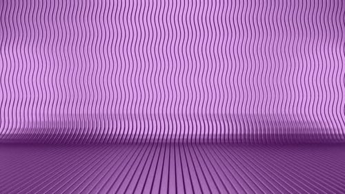 3d Luxury Lines Wall Purple Background
