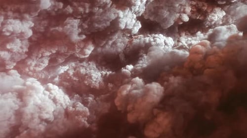 Flug in der Wolke in die Unendlichkeit Red Fantasy