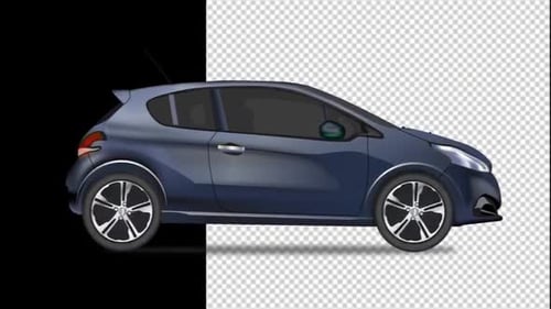 Car Blue
