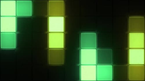 Blinking Lights Vj Background Loop