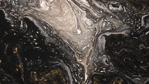 Fluid Art Paint Blend Motion