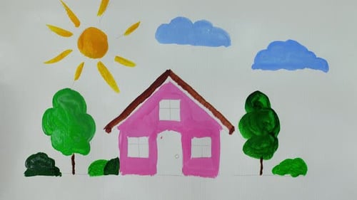 Zeichne das Haus 10