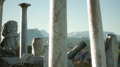 Der antike griechische Tempel in Italien
