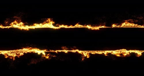 lines of fire and flames spreading outward. perfect for title or logo.