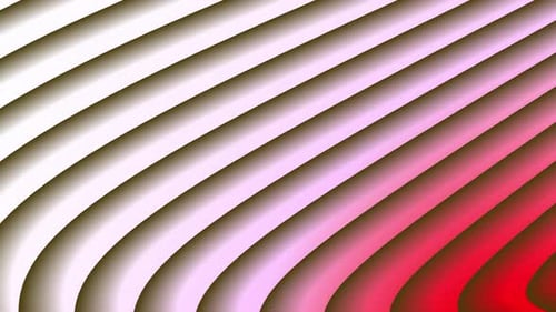 Fluid Wavy Gradient Stripes Background Animation