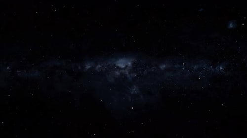 Twinkling Starfield with Distant Nebula Background Animation