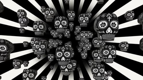 Halloween Skull Candy 02 Hd