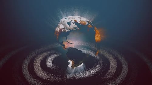Rotation Earth Loop 4k