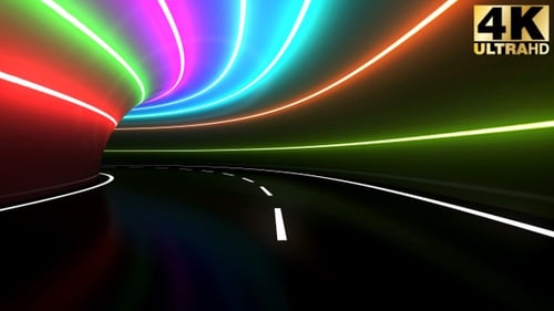 Pack de 6 tunnels au néon