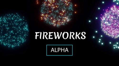 Colorful Particle Burst Animations for Celebrations