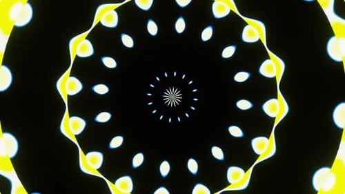 Pulsation des rayons de rayons lumineux disco