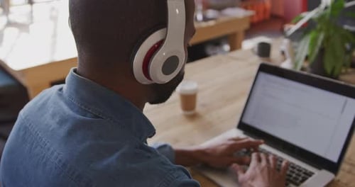 Young creative professional working in a modern office