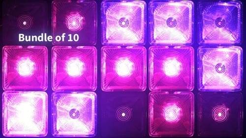 Vj Lights Expert Quadrate