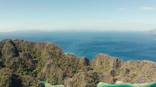 Tropical Island Busuanga, Palawan, Philippines.