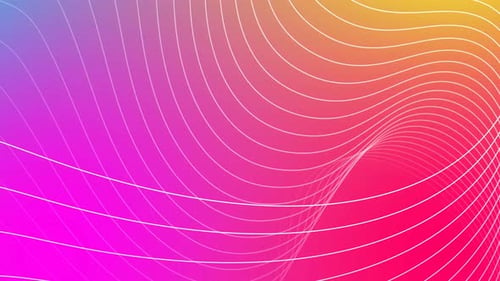 Abstract line rotate motion background