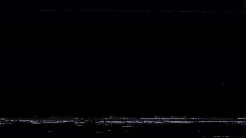 Bad VHS Tape Static