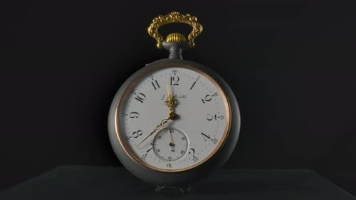 Antique Pocket Watch Time Lapse